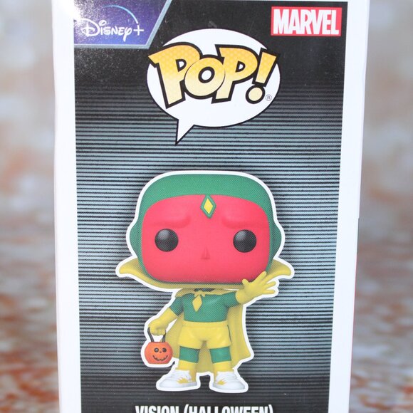 Funko Pop! Marvel Studios: WandaVision - Vision(Halloween) #716 - Picture 8 of 8